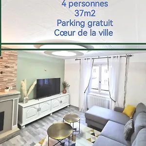 Centre Ville, Parking Gratuit, Petit Dejeuner Apartamento